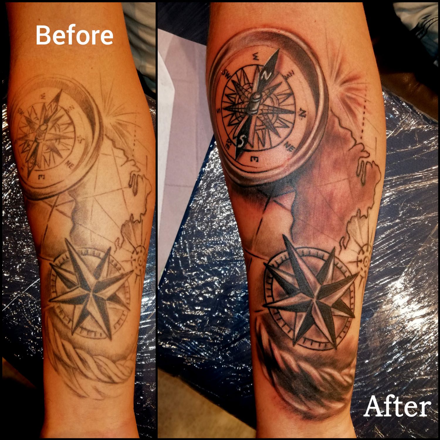 Alkar tetoválás, Felújított tetoválások