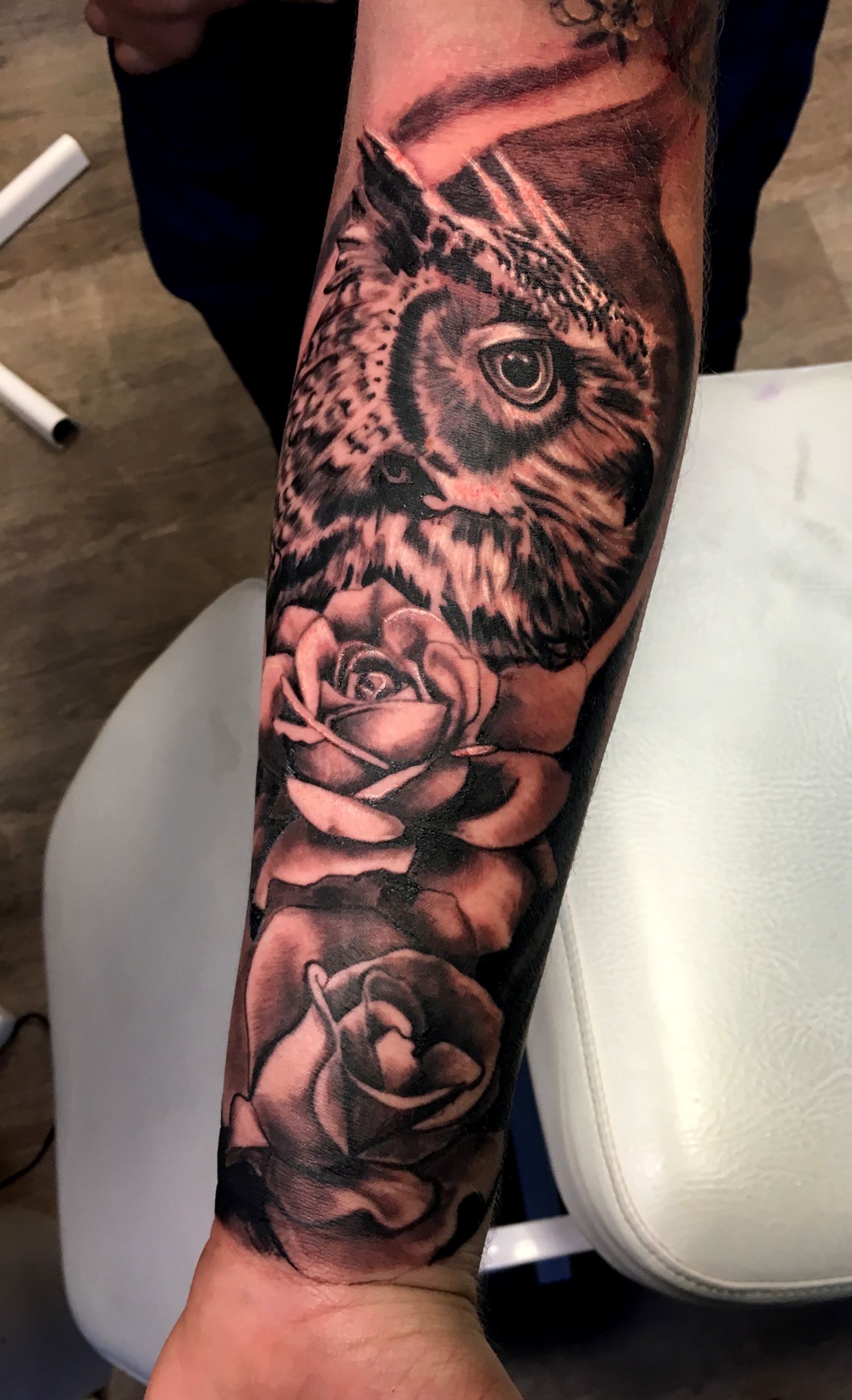 Alkar tetoválás, Állat tetoválás, Fekete fehér tetoválás, Madár tetoválás, Virág tetoválás