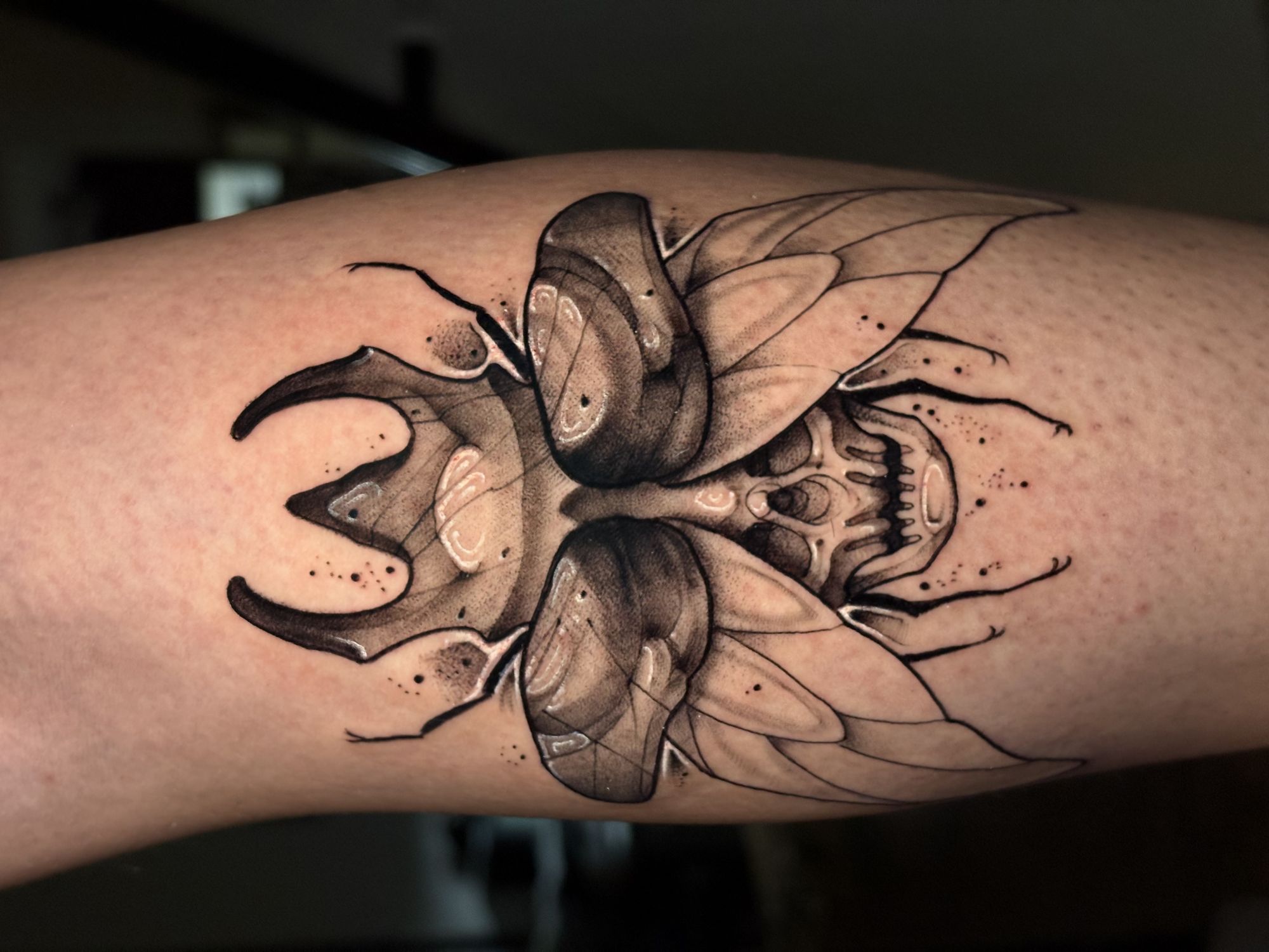 Fantázia tetoválás, Fekete fehér tetoválás, Tetoválás minta, Vádli tetoválás