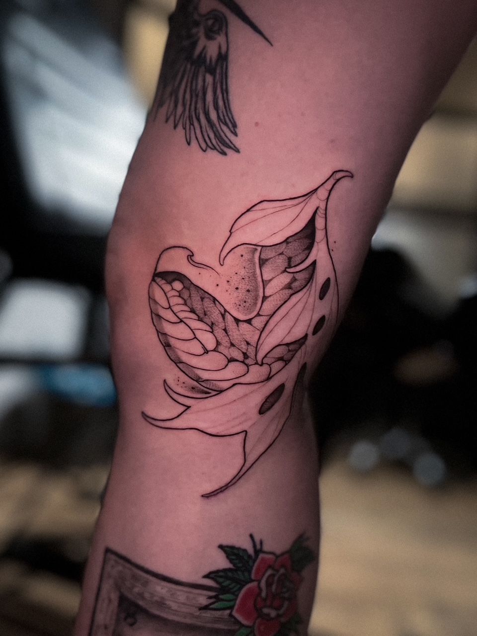 Fantázia tetoválás, Fekete fehér tetoválás, Felkar tetoválás, Tetoválás minta