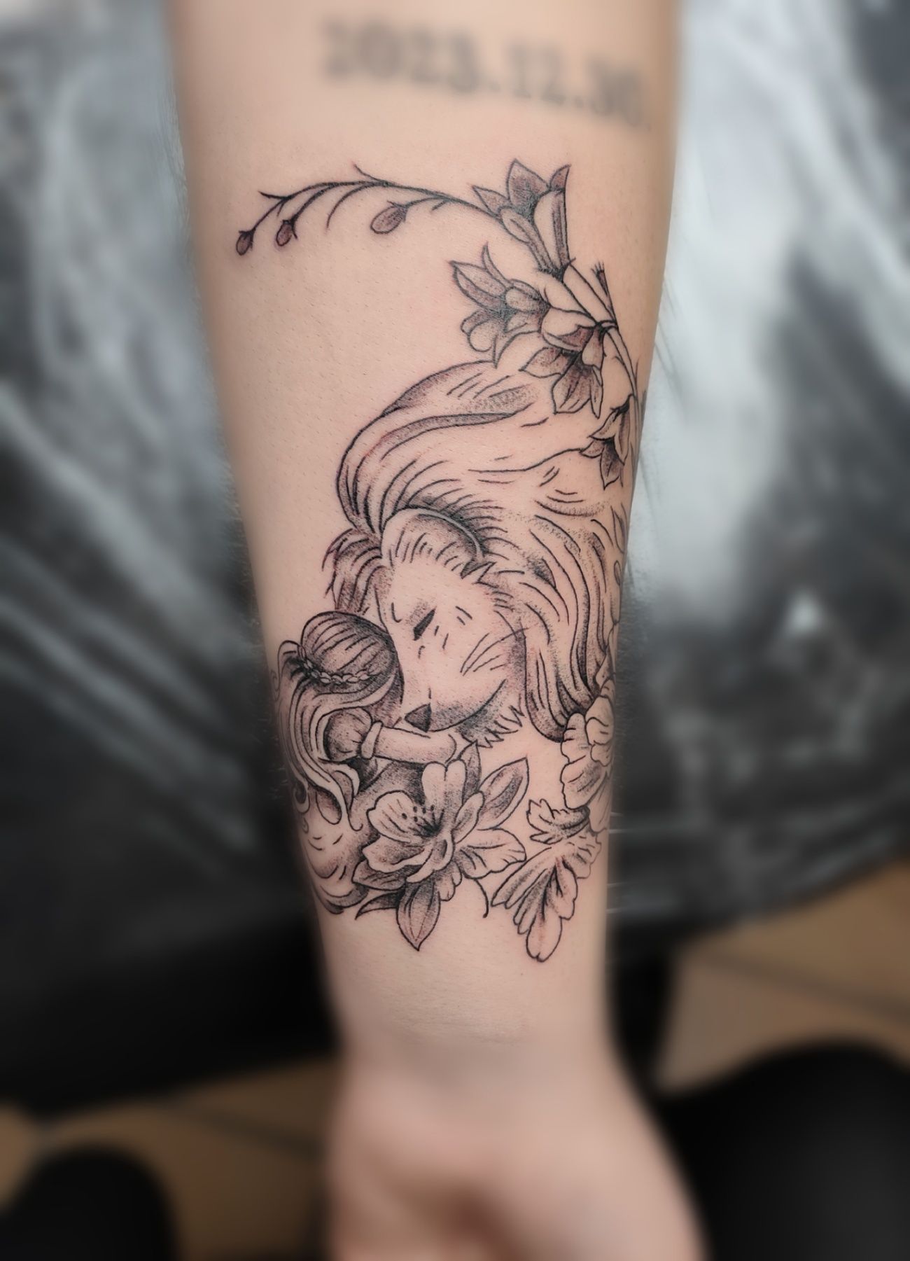 Alkar tetoválás, Állat tetoválás, Fantázia tetoválás, Fekete fehér tetoválás