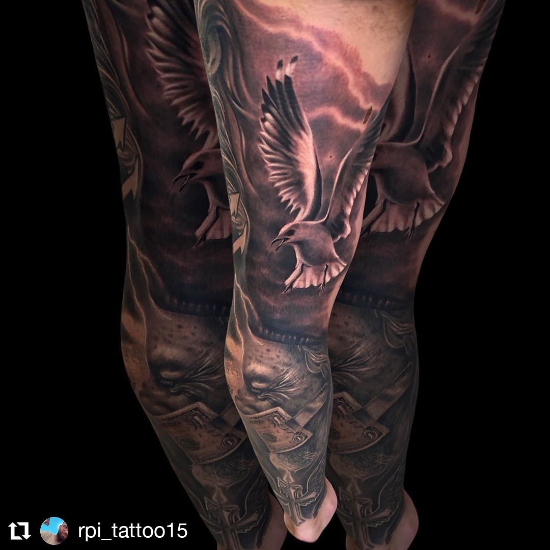 Állat tetoválás, Comb tetoválás, Fantázia tetoválás, Fekete fehér tetoválás, Portré tetoválás, Realisztikus tetoválás