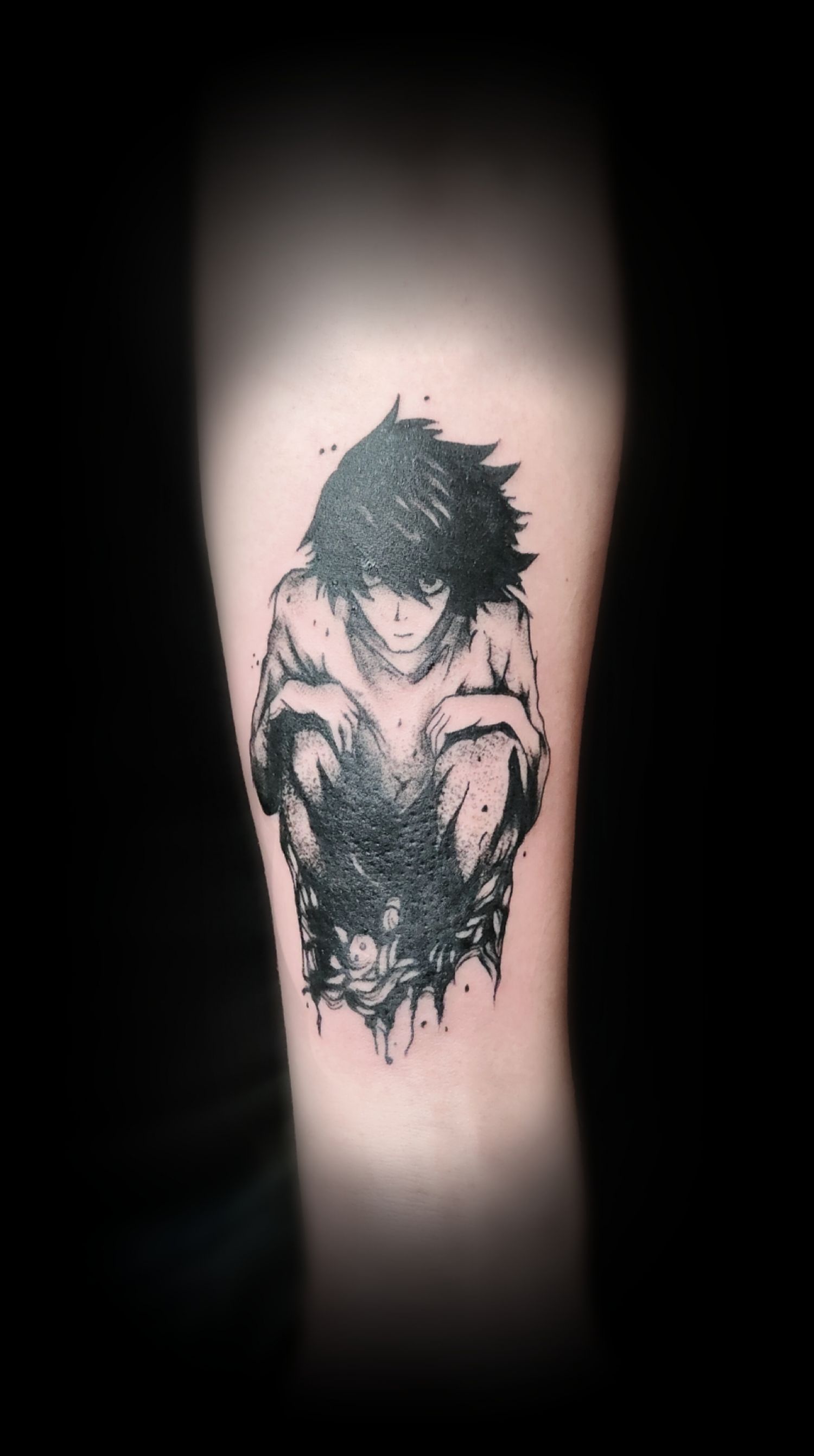 Alkar tetoválás, Fantázia tetoválás, Fekete fehér tetoválás, Képregény tetoválás